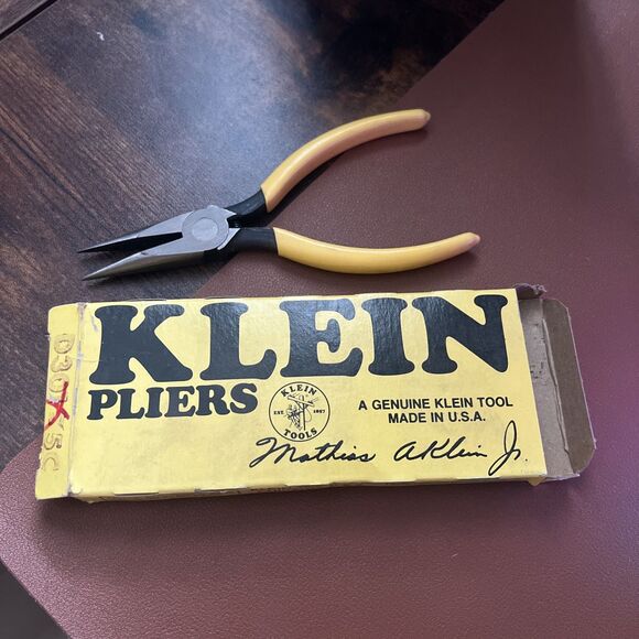 Klein Tools USA Pliers – Limited Vintage Packaging New in Box - Picture 1 of 6